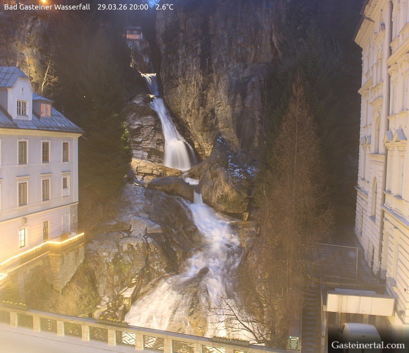 Archiv Foto Webcam Wasserfall in Bad Gastein