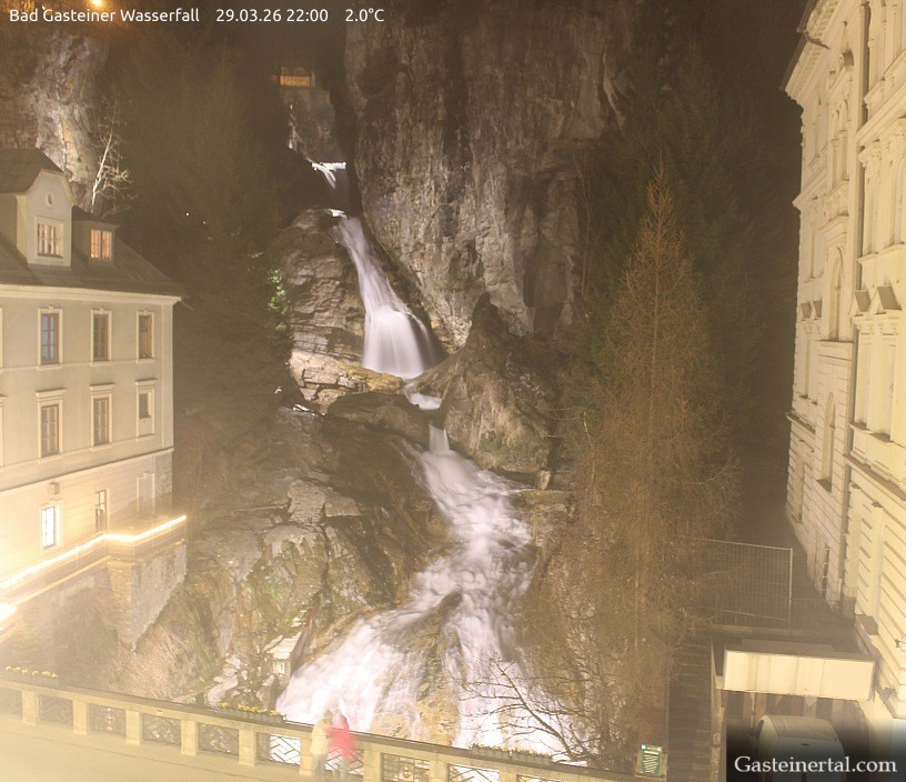 Archiv Foto Webcam Wasserfall in Bad Gastein