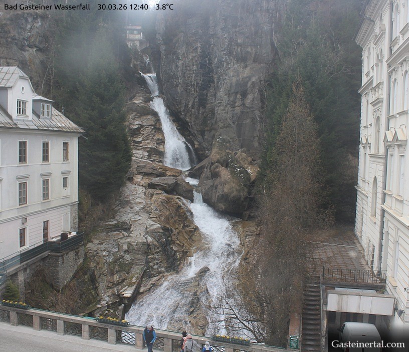 Archiv Foto Webcam Wasserfall in Bad Gastein