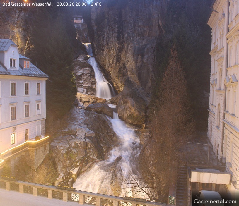 Archiv Foto Webcam Wasserfall in Bad Gastein