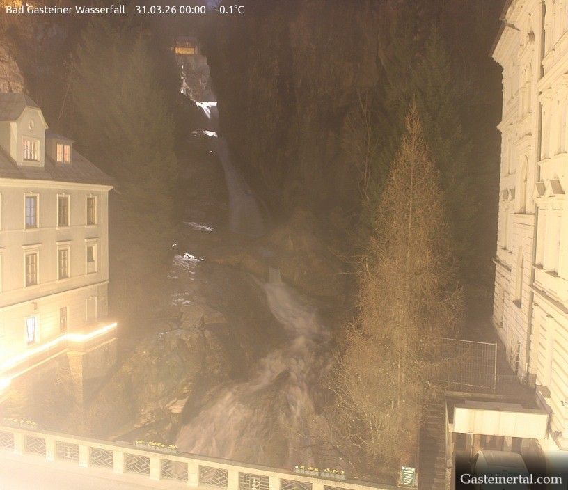 Archiv Foto Webcam Wasserfall in Bad Gastein
