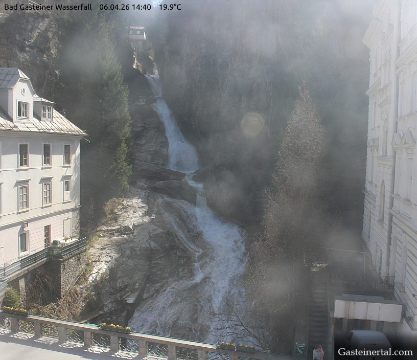 Archiv Foto Webcam Wasserfall in Bad Gastein