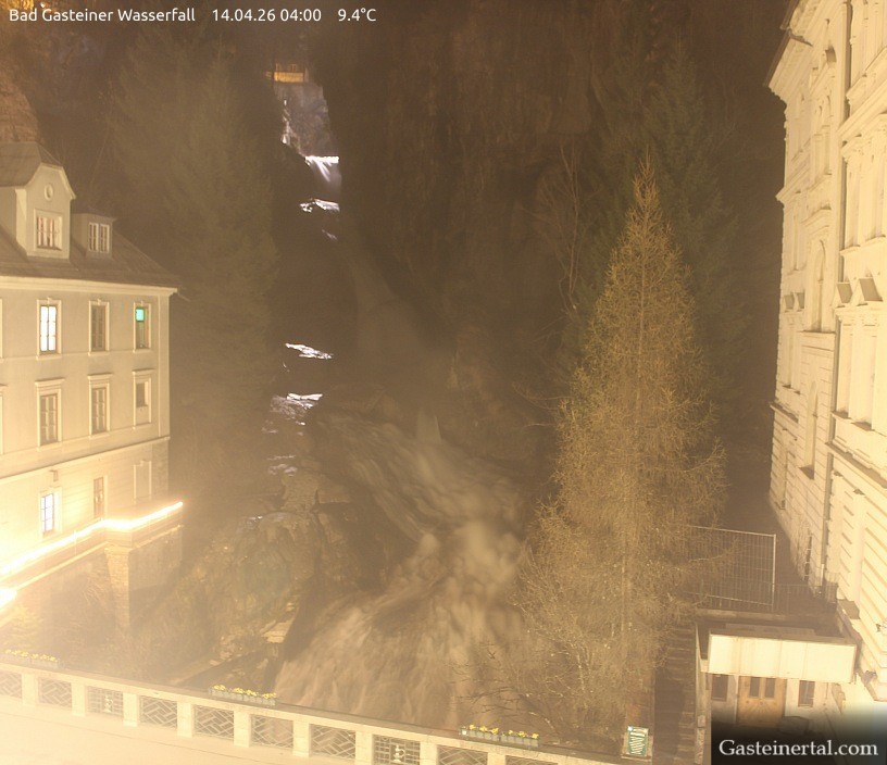 Archiv Foto Webcam Wasserfall in Bad Gastein