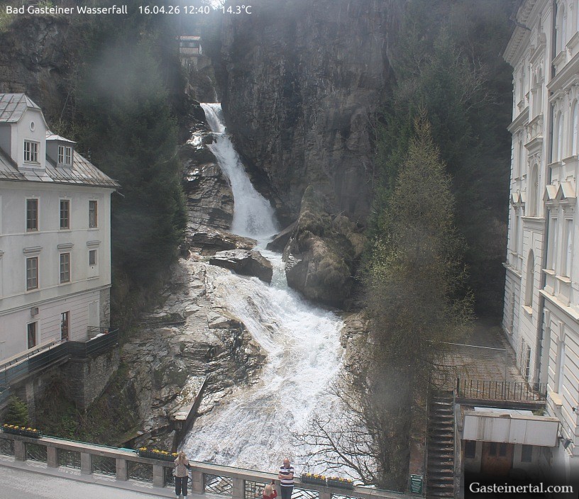 Archiv Foto Webcam Wasserfall in Bad Gastein