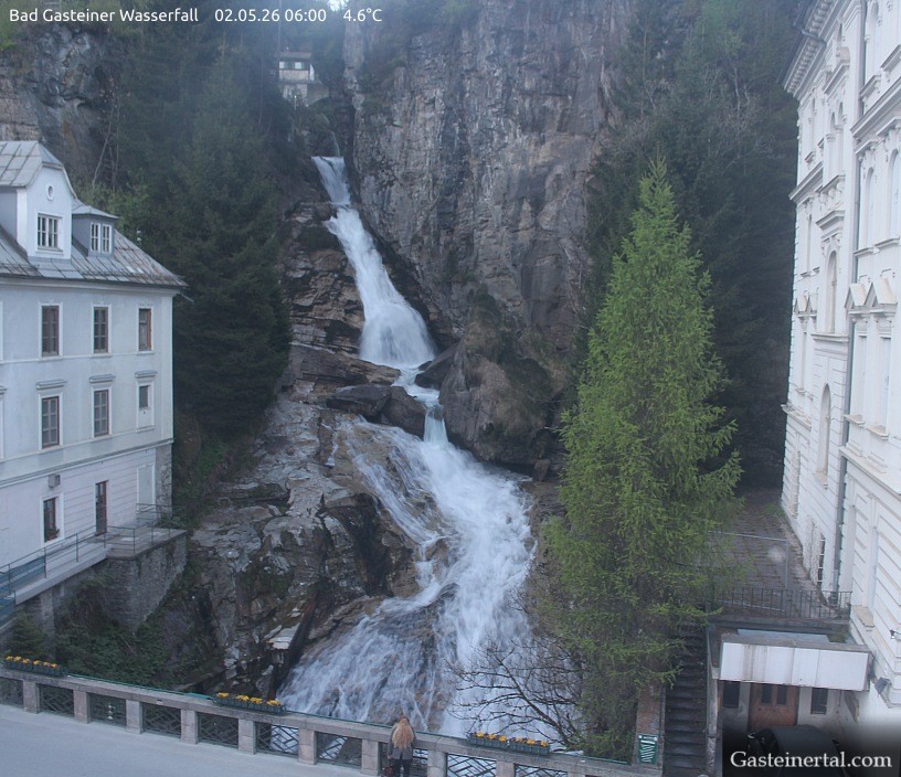 Archiv Foto Webcam Wasserfall in Bad Gastein