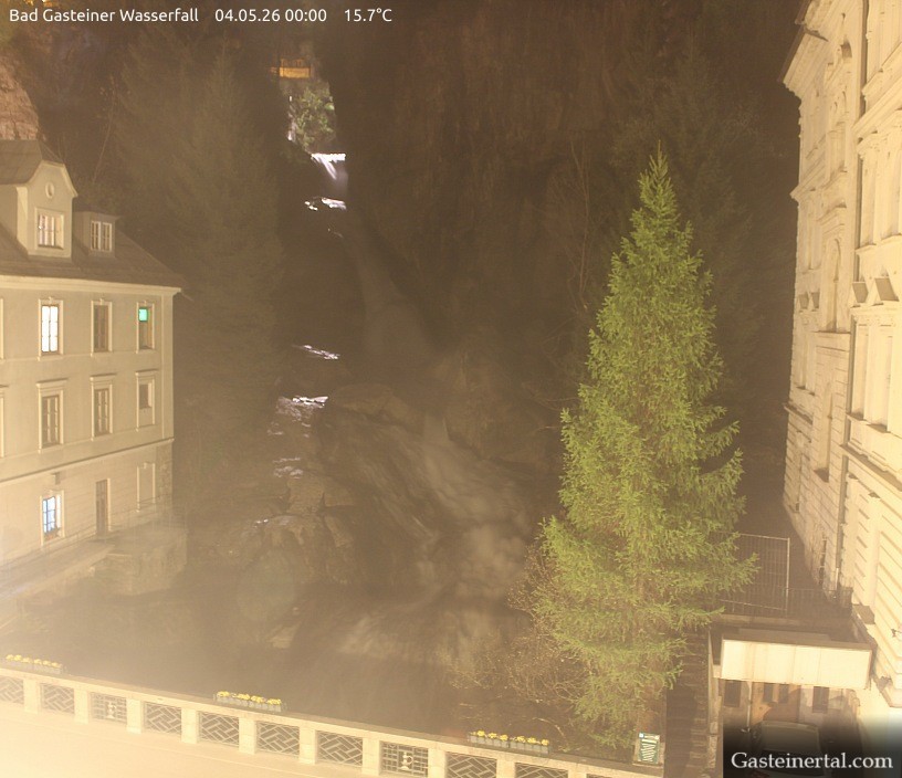 Archiv Foto Webcam Wasserfall in Bad Gastein
