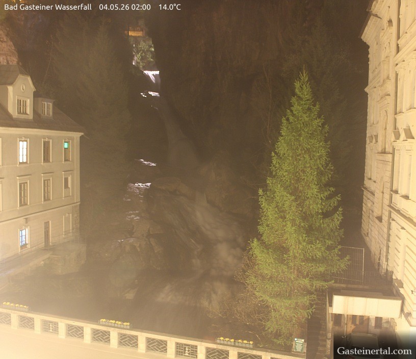 Archiv Foto Webcam Wasserfall in Bad Gastein