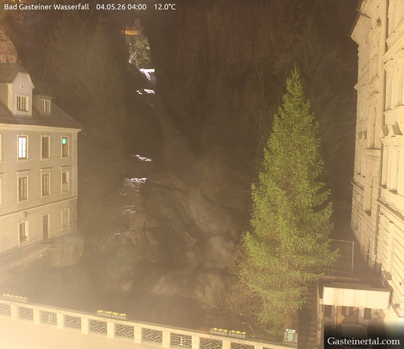 Archiv Foto Webcam Wasserfall in Bad Gastein