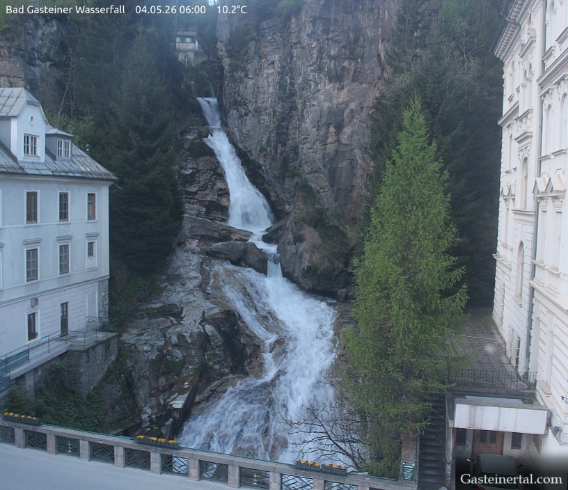 Archiv Foto Webcam Wasserfall in Bad Gastein