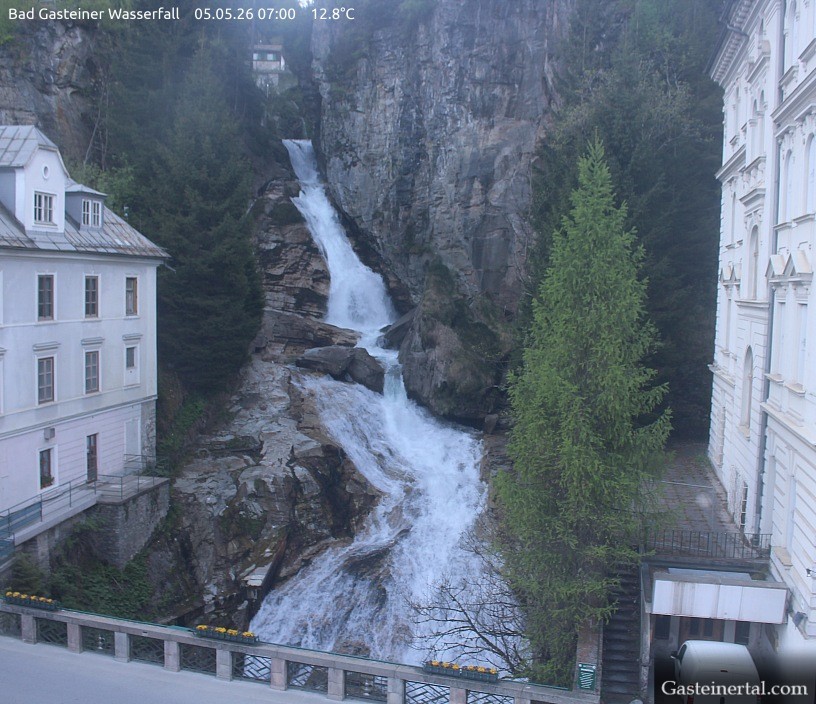 Archiv Foto Webcam Wasserfall in Bad Gastein