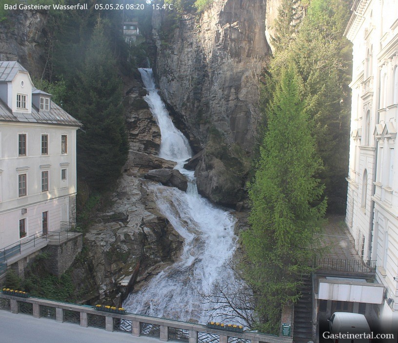 Archiv Foto Webcam Wasserfall in Bad Gastein