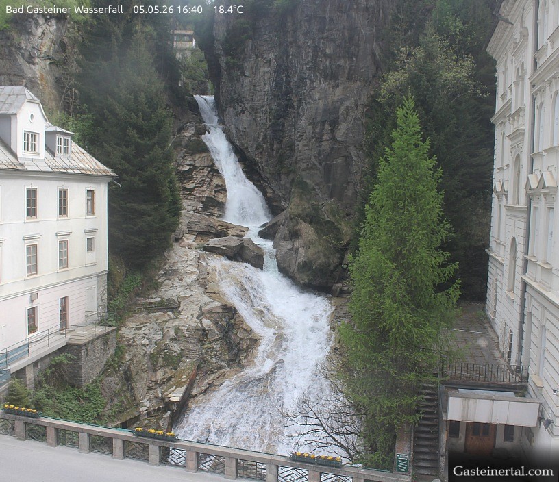 Archiv Foto Webcam Wasserfall in Bad Gastein