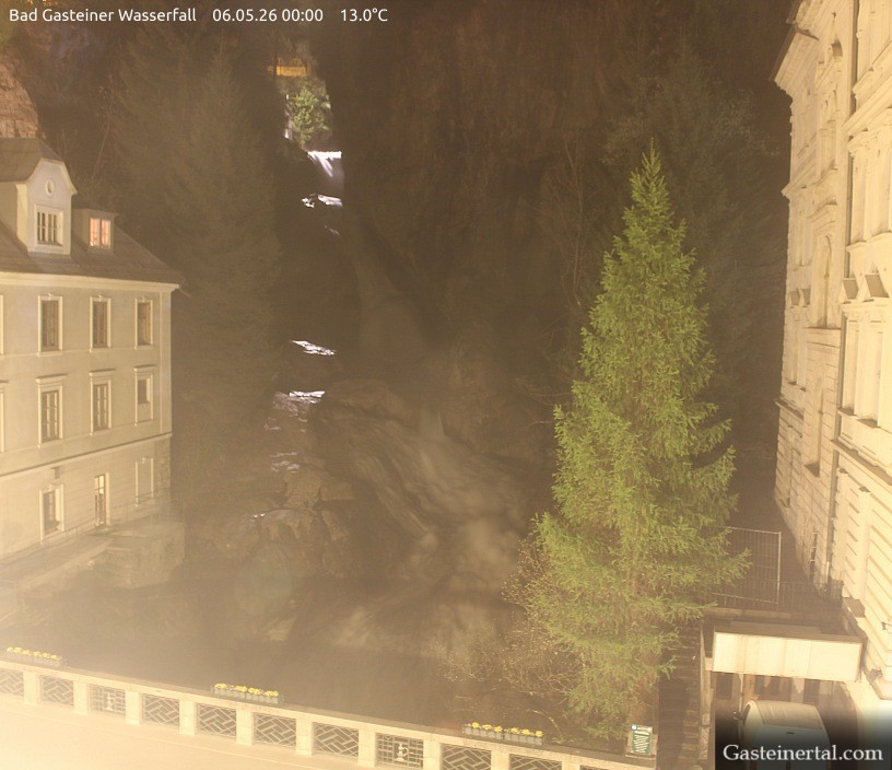 Archiv Foto Webcam Wasserfall in Bad Gastein