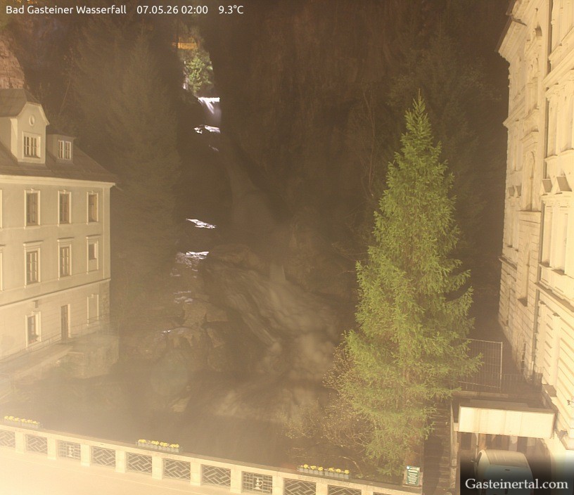 Archiv Foto Webcam Wasserfall in Bad Gastein