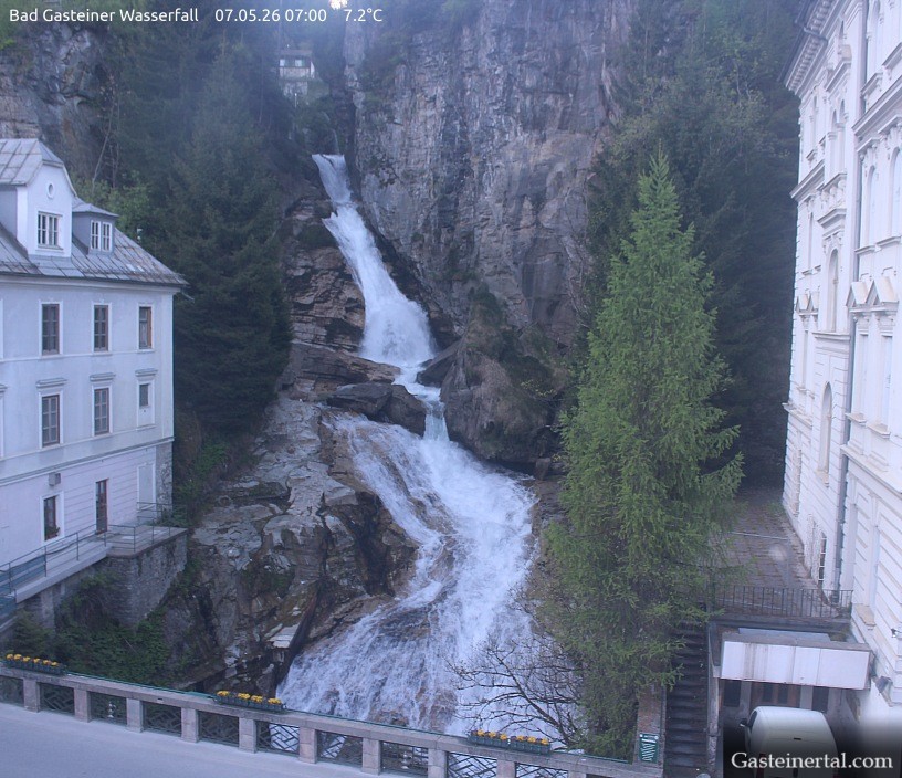 Archiv Foto Webcam Wasserfall in Bad Gastein
