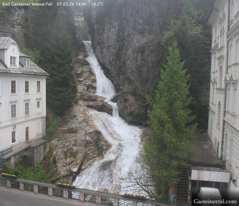 Archiv Foto Webcam Wasserfall in Bad Gastein