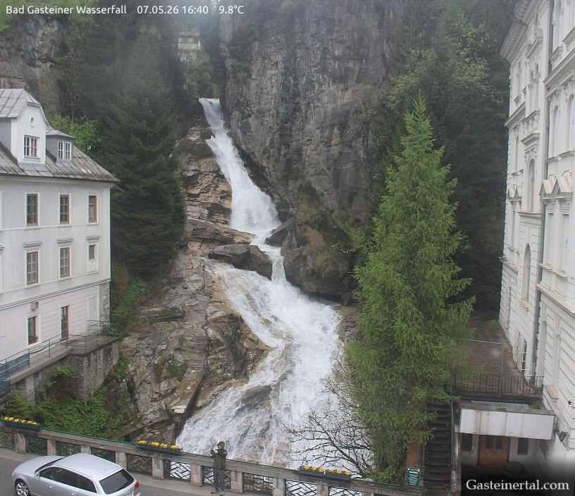 Archiv Foto Webcam Wasserfall in Bad Gastein