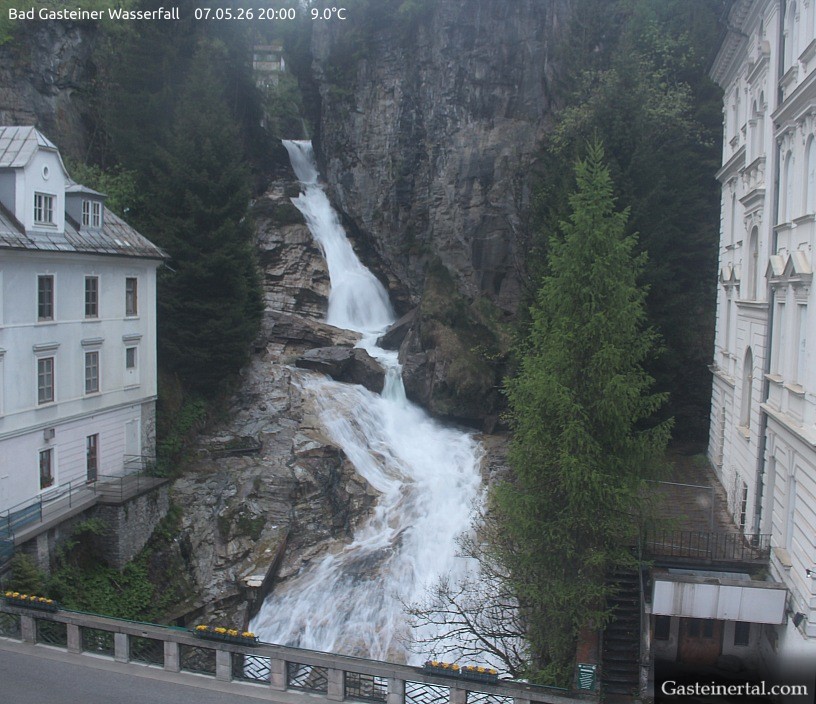 Archiv Foto Webcam Wasserfall in Bad Gastein