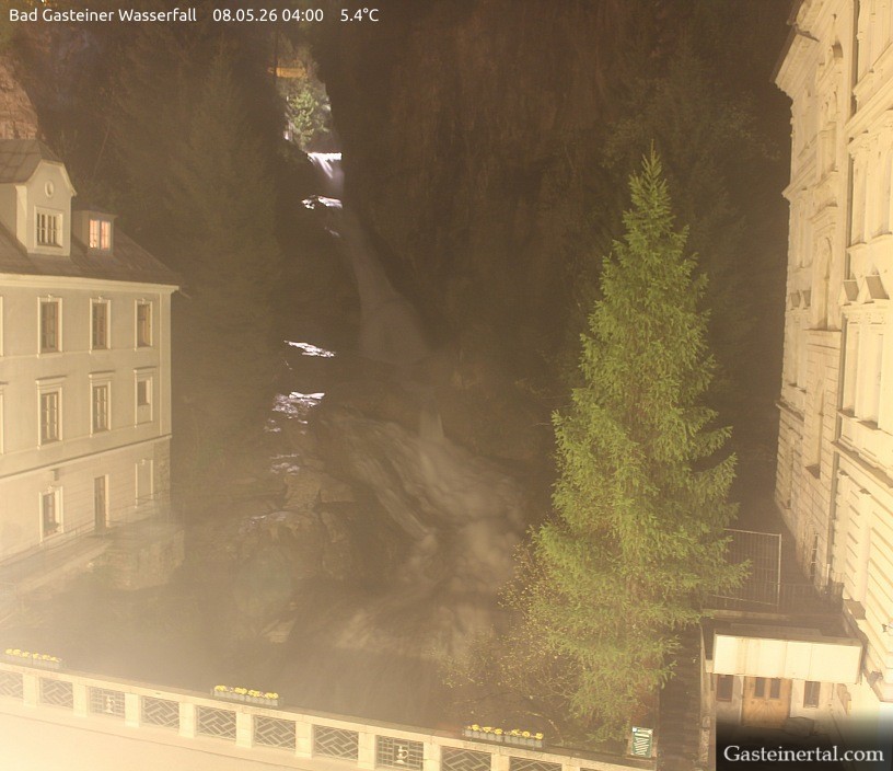 Archiv Foto Webcam Wasserfall in Bad Gastein