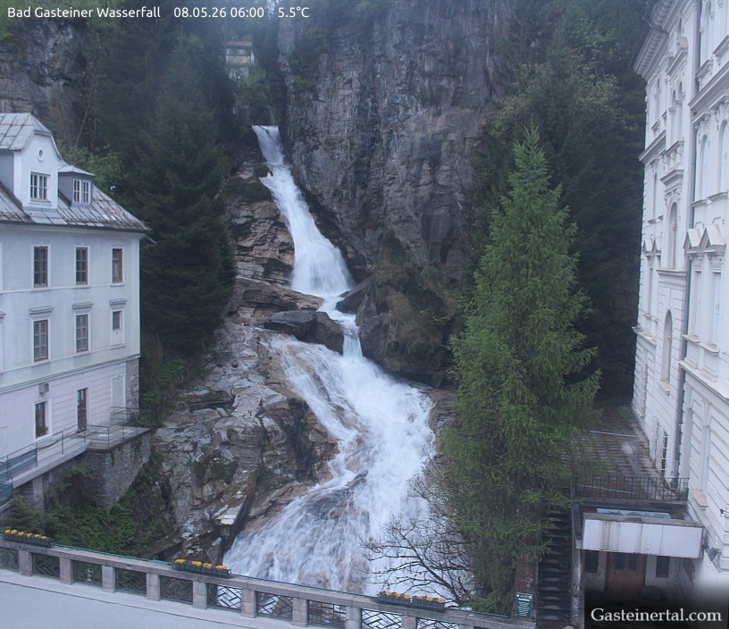 Archiv Foto Webcam Wasserfall in Bad Gastein