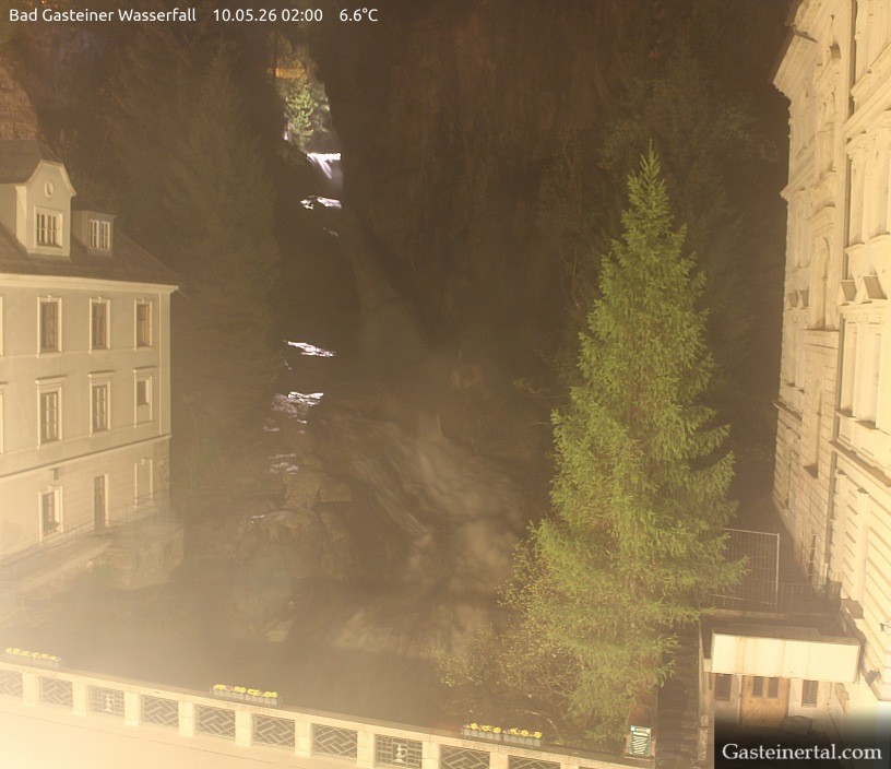 Archiv Foto Webcam Wasserfall in Bad Gastein