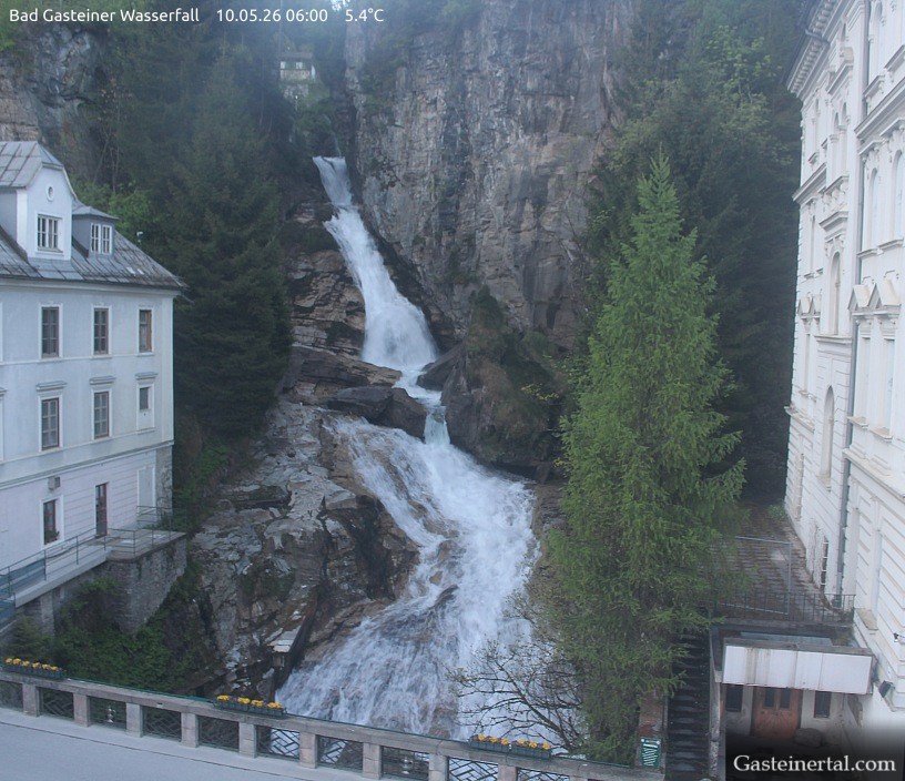 Archiv Foto Webcam Wasserfall in Bad Gastein