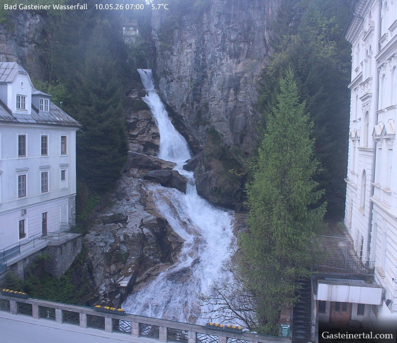 Archiv Foto Webcam Wasserfall in Bad Gastein