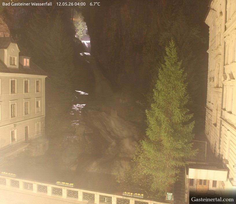 Archiv Foto Webcam Wasserfall in Bad Gastein