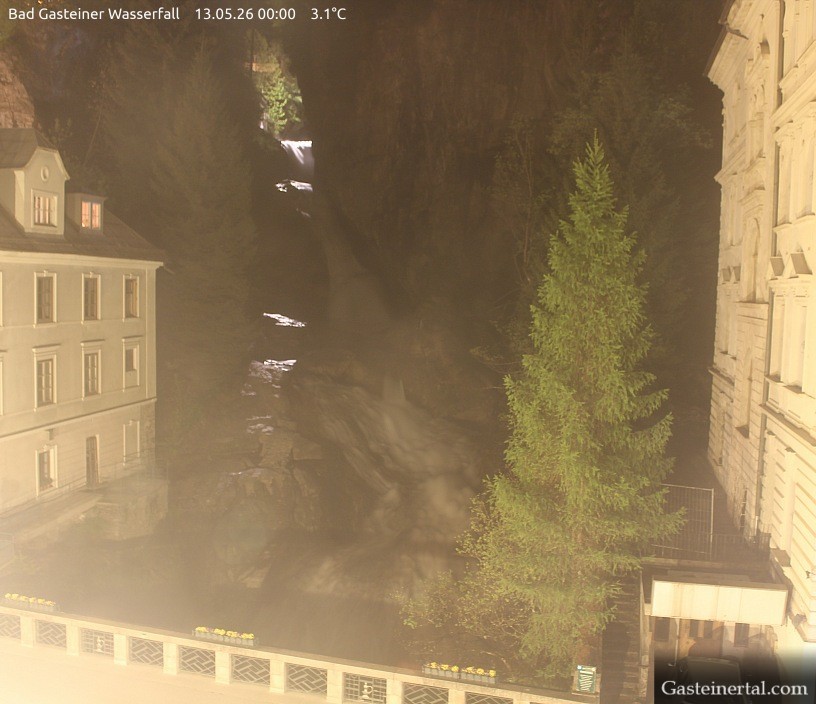 Archiv Foto Webcam Wasserfall in Bad Gastein