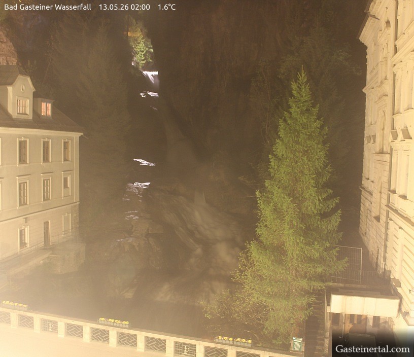 Archiv Foto Webcam Wasserfall in Bad Gastein