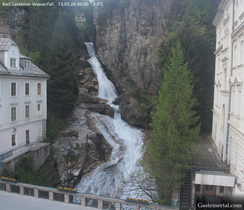 Archiv Foto Webcam Wasserfall in Bad Gastein