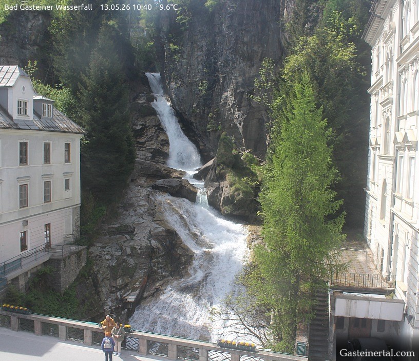 Archiv Foto Webcam Wasserfall in Bad Gastein