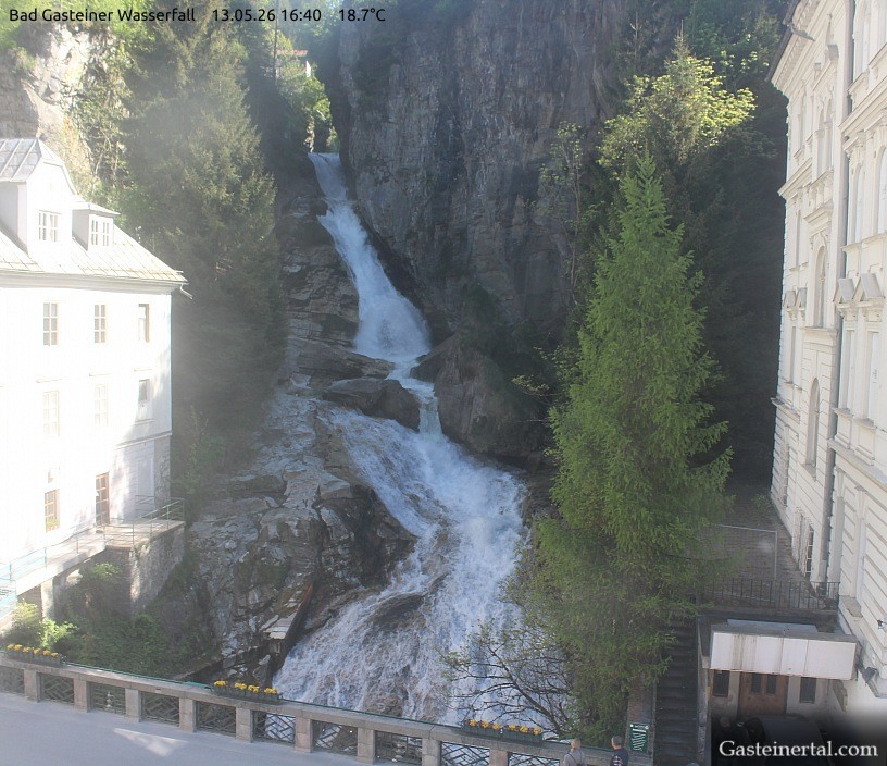 Archiv Foto Webcam Wasserfall in Bad Gastein