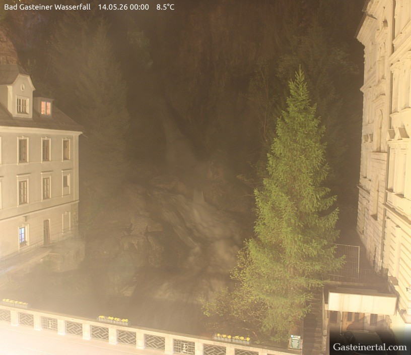 Archiv Foto Webcam Wasserfall in Bad Gastein