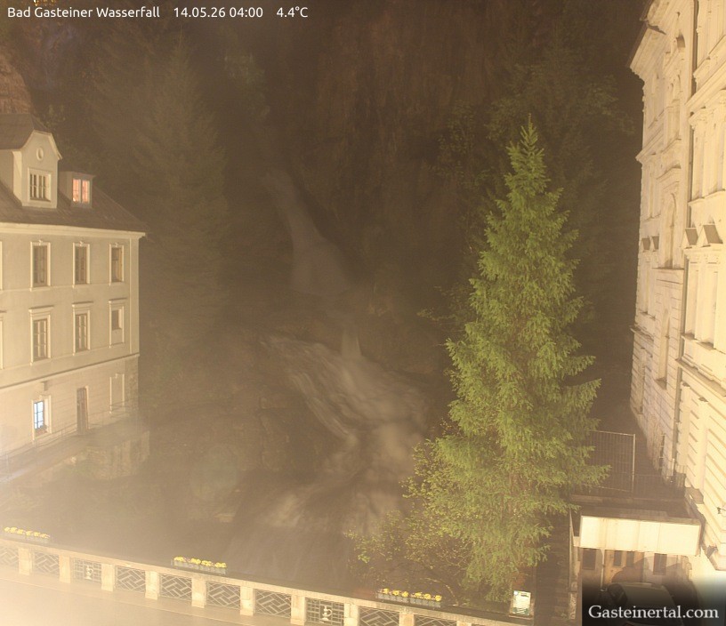 Archiv Foto Webcam Wasserfall in Bad Gastein