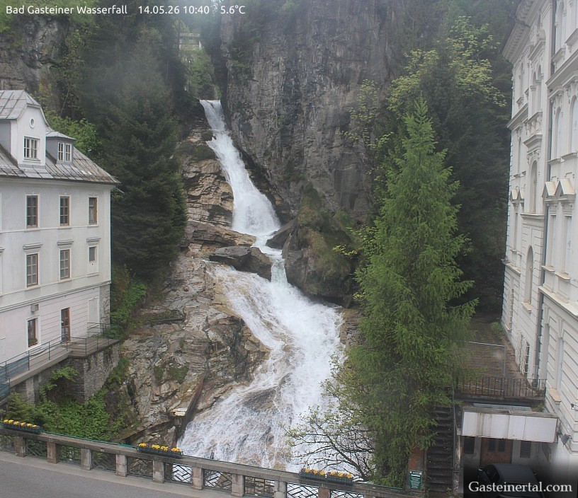 Archiv Foto Webcam Wasserfall in Bad Gastein