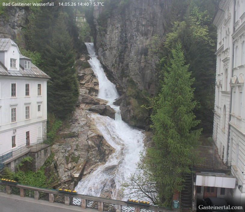 Archiv Foto Webcam Wasserfall in Bad Gastein