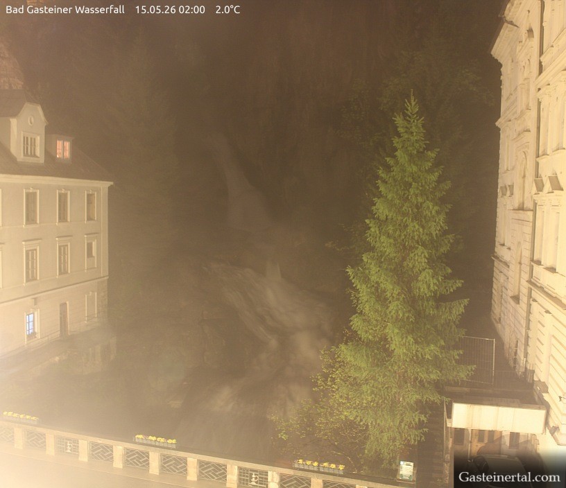Archiv Foto Webcam Wasserfall in Bad Gastein