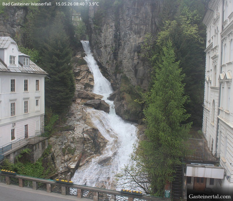 Archiv Foto Webcam Wasserfall in Bad Gastein