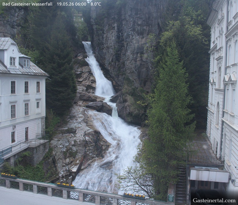 Archiv Foto Webcam Wasserfall in Bad Gastein