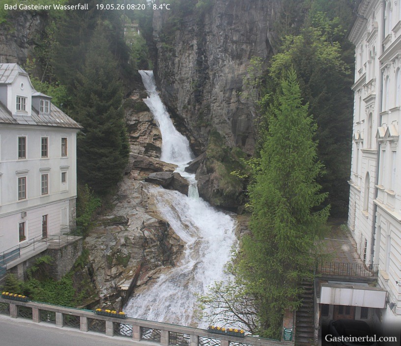 Archiv Foto Webcam Wasserfall in Bad Gastein