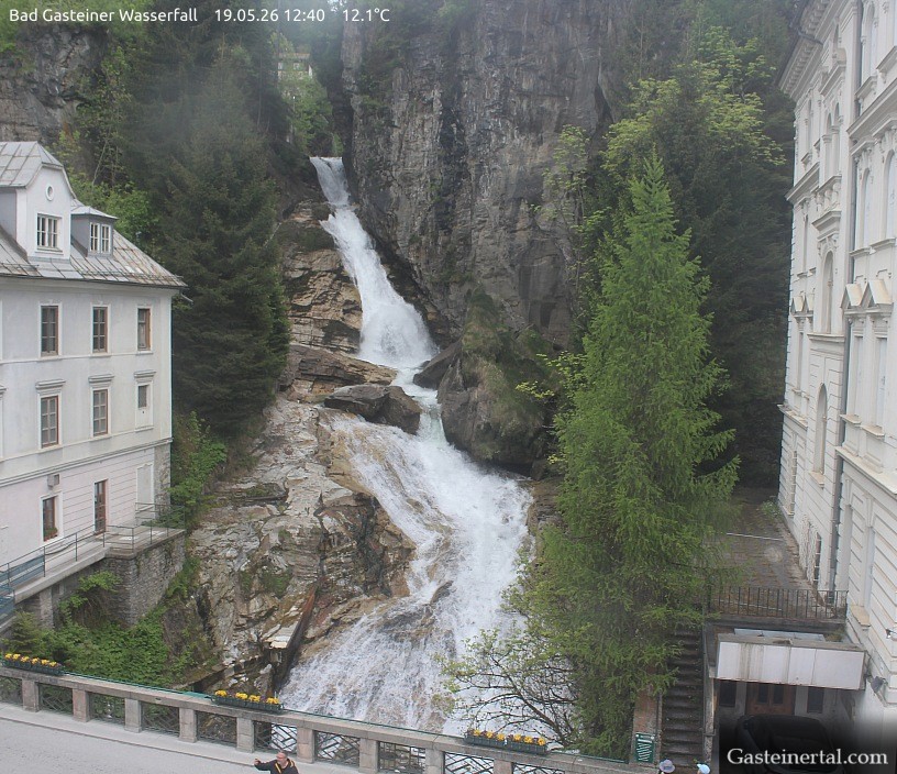 Archiv Foto Webcam Wasserfall in Bad Gastein