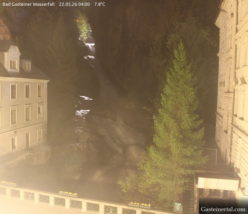 Archived image Webcam Waterfall in Bad Gastein