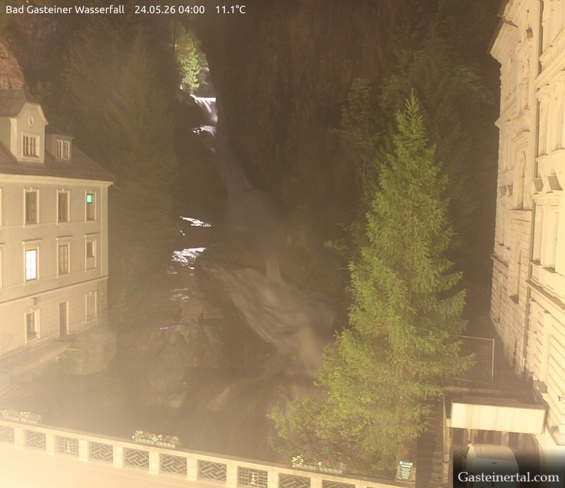 Archived image Webcam Waterfall in Bad Gastein