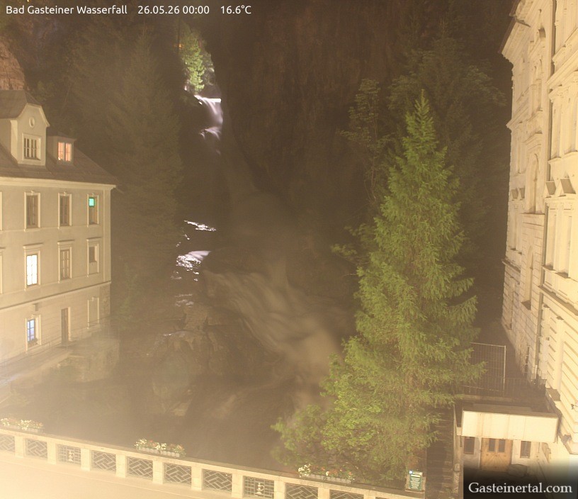 Archiv Foto Webcam Wasserfall in Bad Gastein