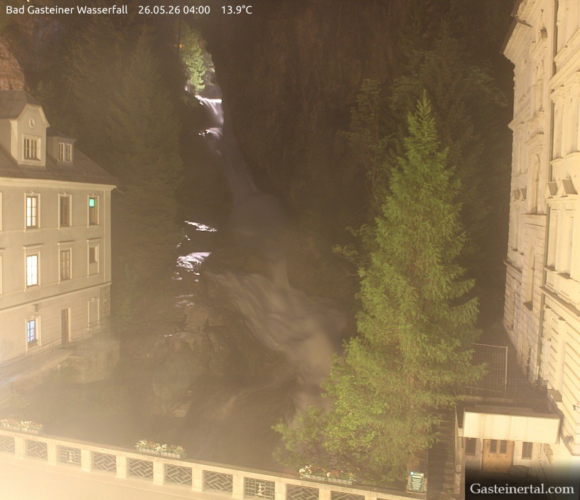 Archiv Foto Webcam Wasserfall in Bad Gastein