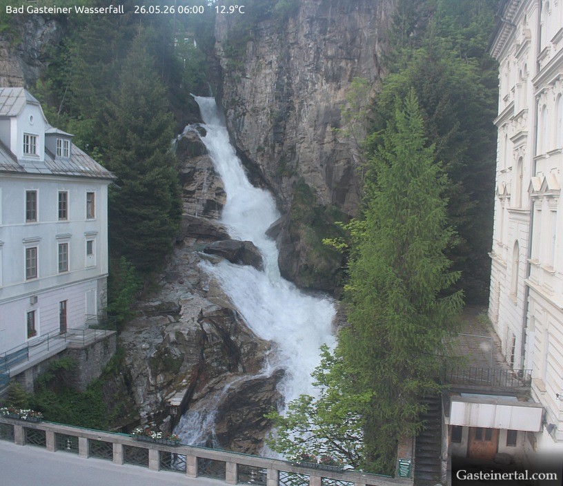 Archiv Foto Webcam Wasserfall in Bad Gastein