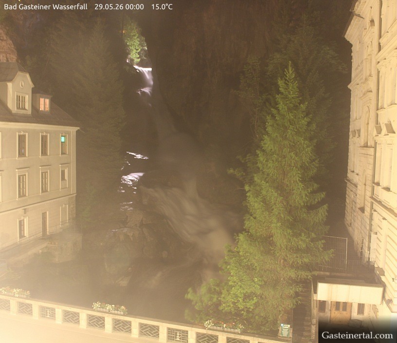 Archiv Foto Webcam Wasserfall in Bad Gastein