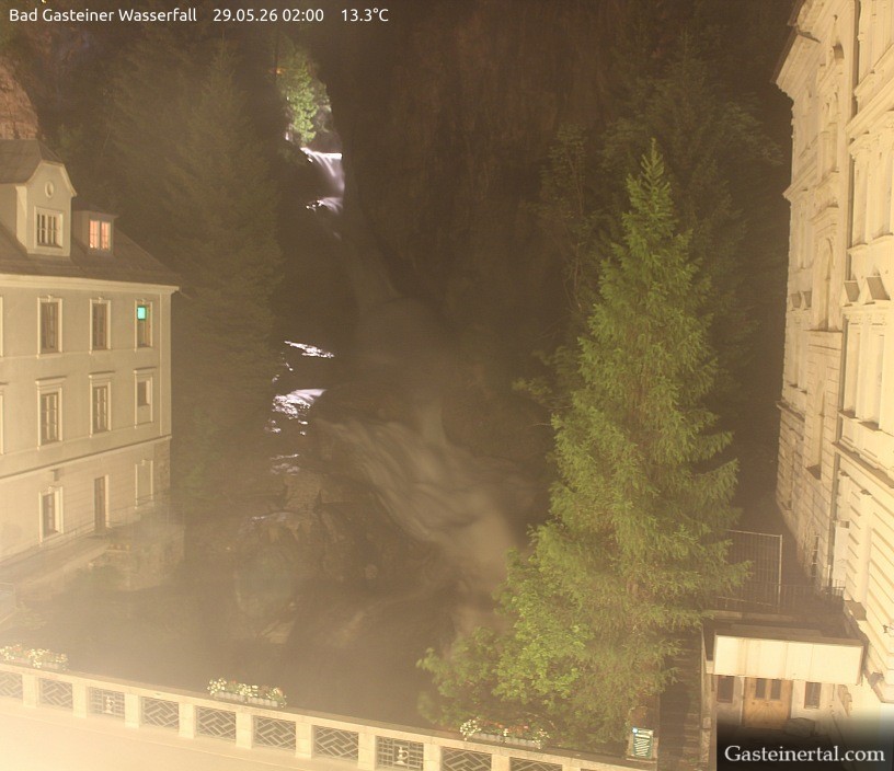 Archiv Foto Webcam Wasserfall in Bad Gastein