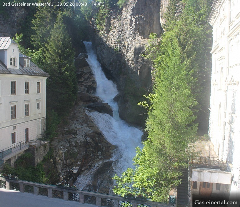 Archiv Foto Webcam Wasserfall in Bad Gastein